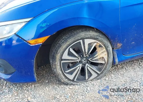 2017 Honda Civic Ex-L из США, поврежденный, VIN 2HGFC3B75HH355591